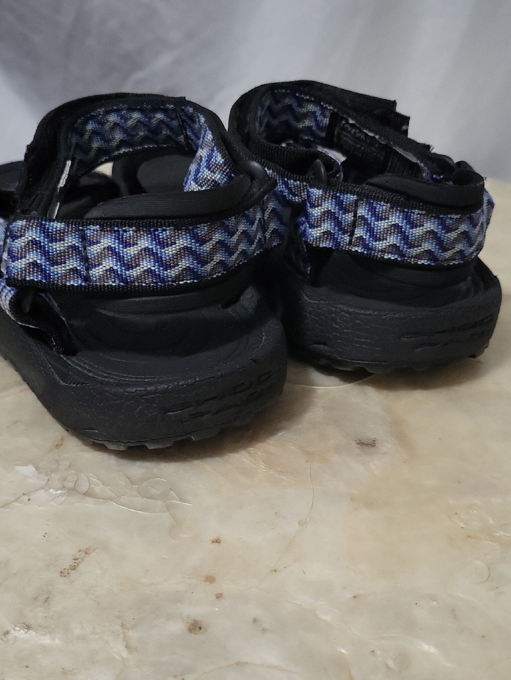 Teva  Black and Blue Sandals Sz 7 women's - Picture 3 of 6
